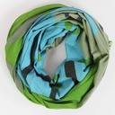 Les Belles Vagabondes - Schal Cap breton vert green - 100 % Bio-Baumwolle