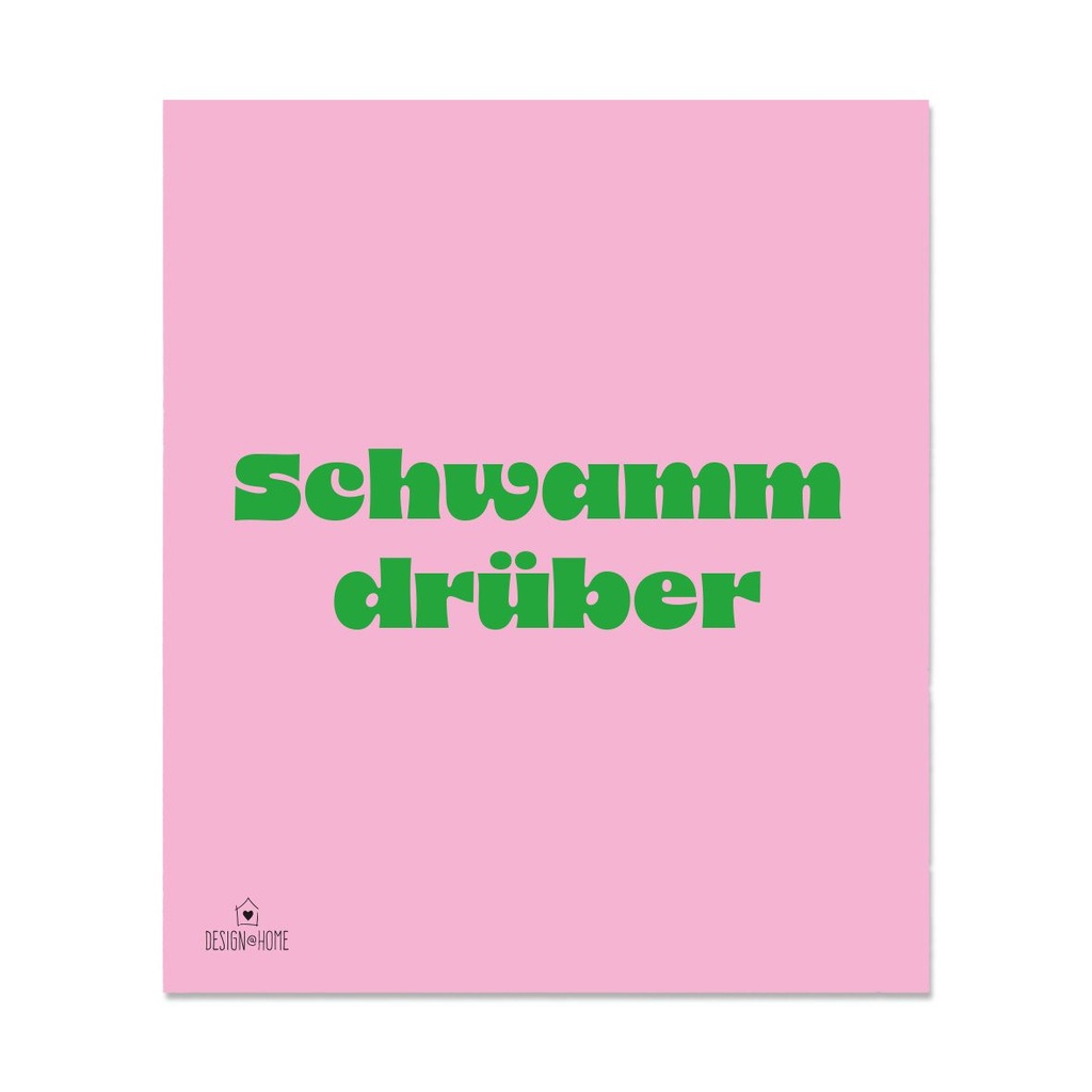 PPD - Schwammtuch SCHWAMM DRÜBER