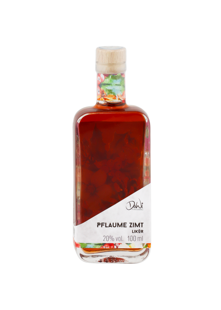 DeWi - Pflaume-Zimt-Likör 20%vol. - 100ml