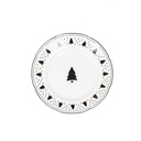 Housevitamin - mittlerer Teller Plate Xmas Tree Newbone China 10x15x1,5cm