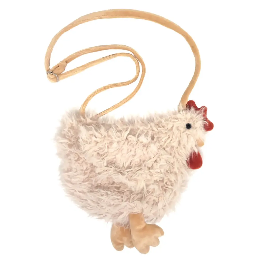 Mea Lini - Tasche Farmtier Huhn weiß