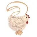 Mea Lini - Tasche Farmtier Huhn weiß