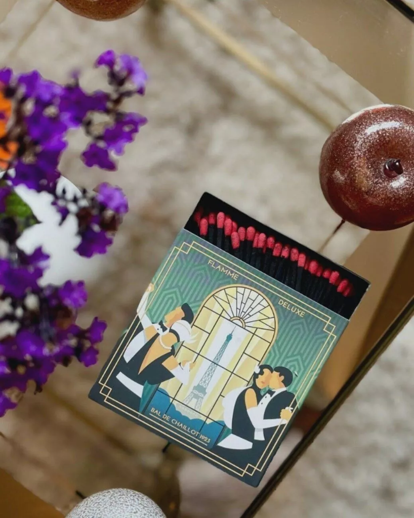 Flamme Deluxe - Streichhölzer - Le boudoir de Paris - Edition Bal de Chaillot 