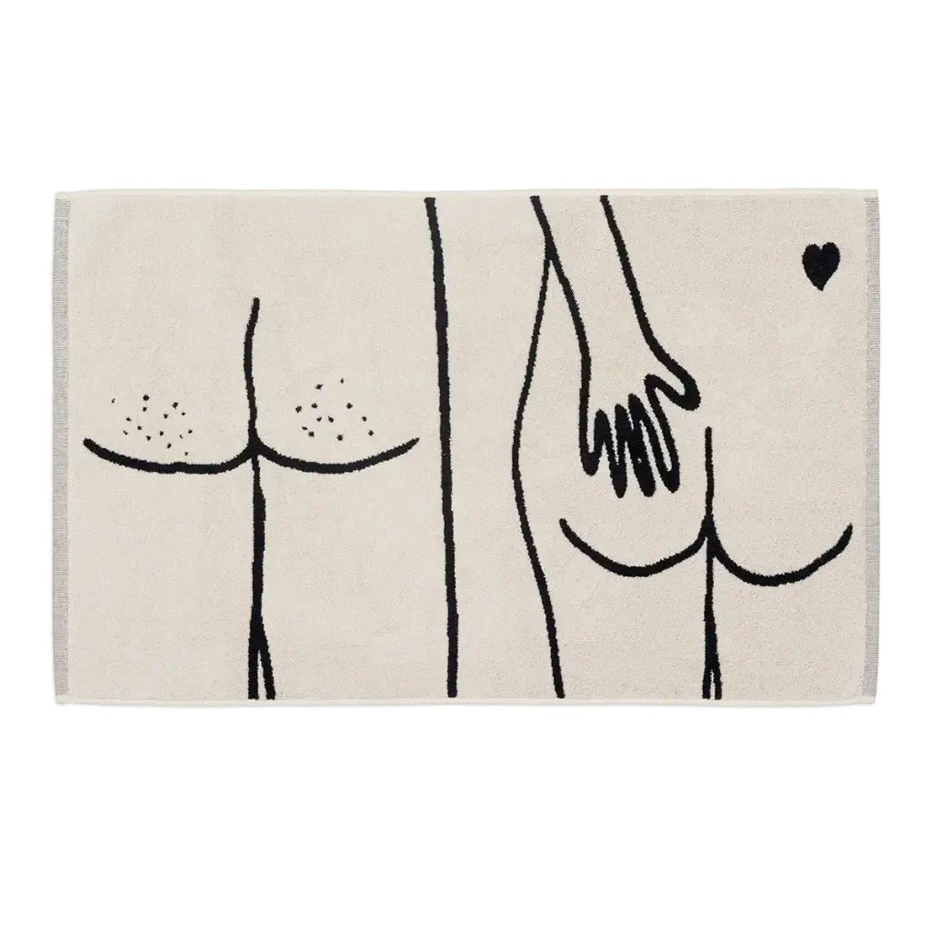 Helen B - Badematte *naked couple back* (bath mat)