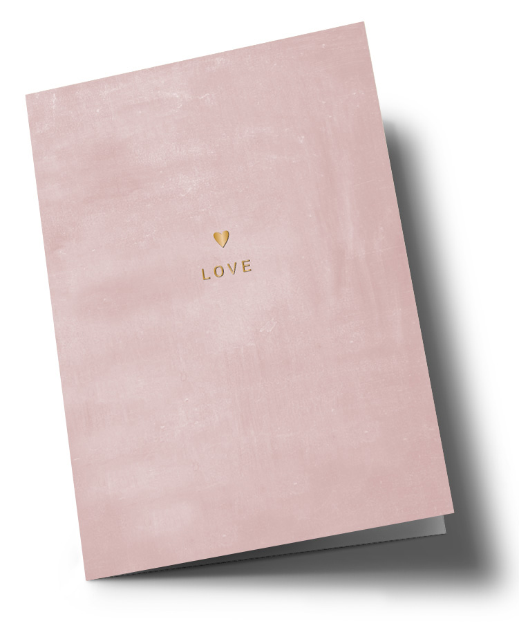 Nobis Design - Klappkarte - Designfräulein - Love