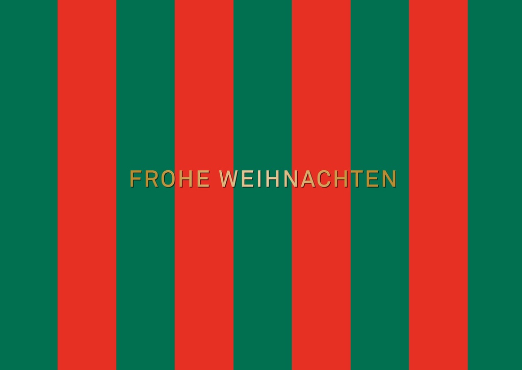 Nobis Design - Postkarte - Designfräulein - Frohe Weihnachten