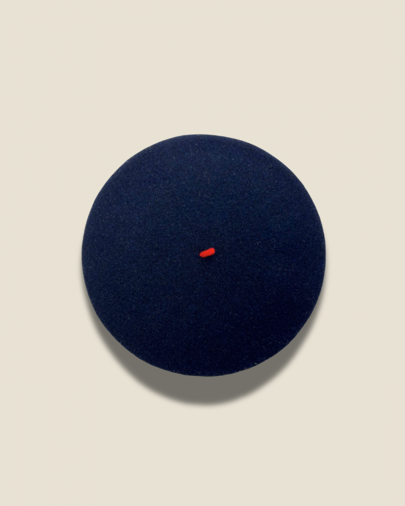 Le Beret Francais - Beret Baskenmütze - Marine / Dark blue