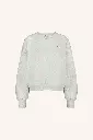 By Bar - Bibi Dance Sweater - 815 light grey melee