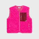 Billybelt - Sherpa Weste ärmellos - Pink