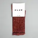 Klue - Glitter Lurex socks | Red | eco-friendly lyocell