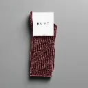Klue - Silk and wool DUST STAR socks | Burgundy