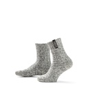 Soxs - Originals, mittelhoch, graue Wolle, jet black