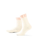 Soxs - Originals, mittelhoch, bi-c, cremefarbene Wolle, pearl blush