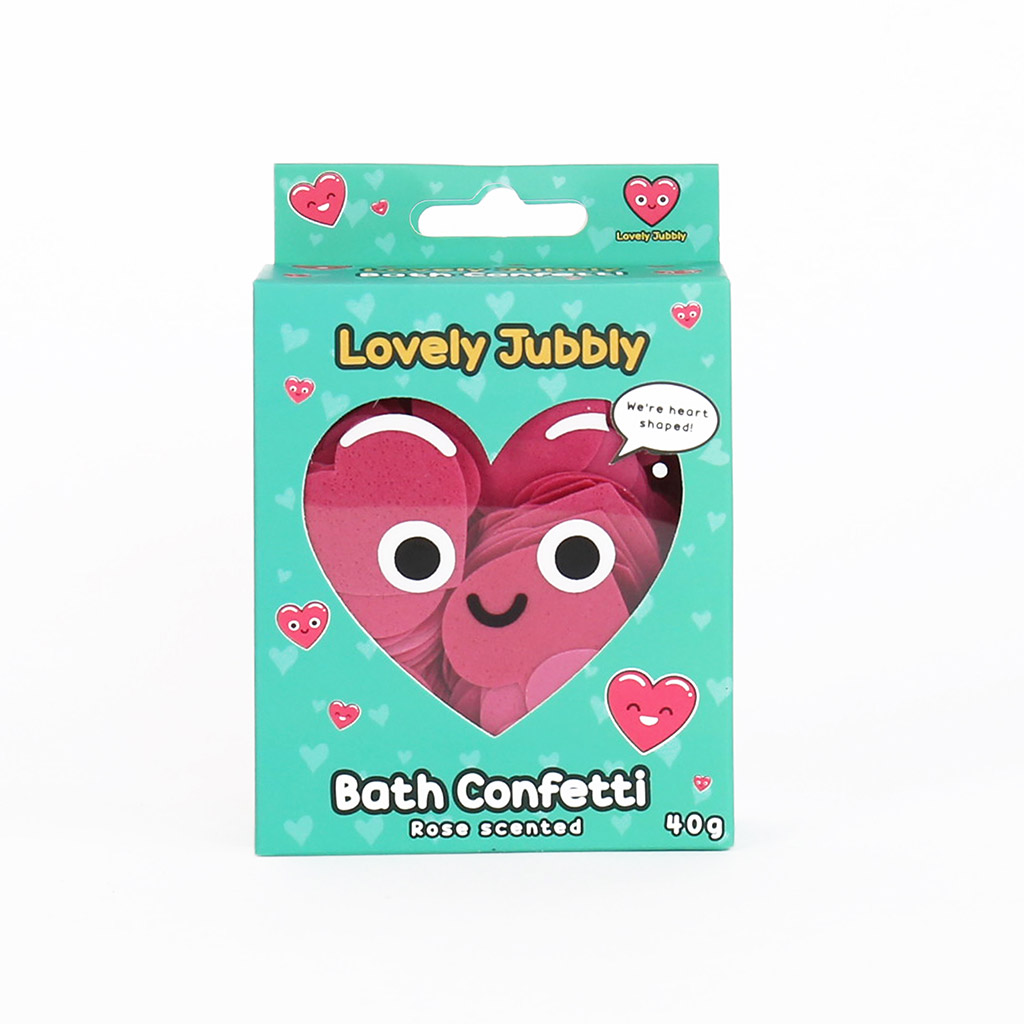 Mags/Gift Republic - Herzchen Badekonfetti Lovely Jubbly - Bath Confetti