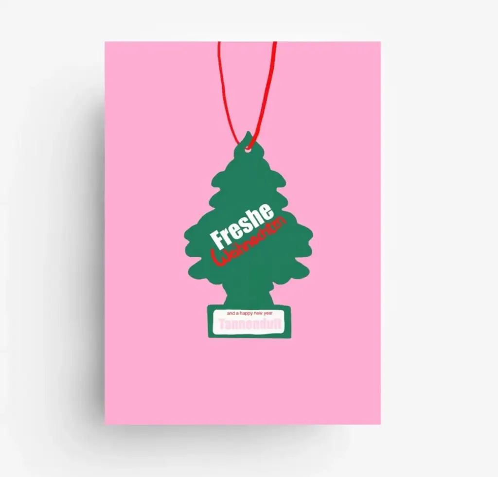 Hej Ibiza - Postkarte - Freshe Weihnachten (Tannenduft)