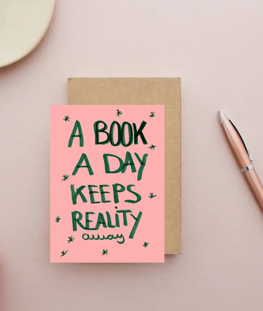 Hej Ibiza - Postkarte - A book a day