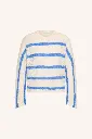 By Bar - Vide Stripe Pullover - 1634 Azul Blue Stripe
