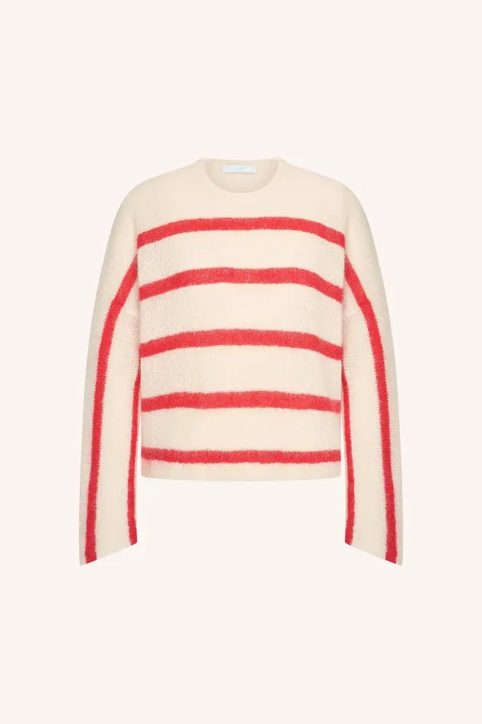 By Bar - Vide Stripe Pullover - 1321 Lollipop Stripe