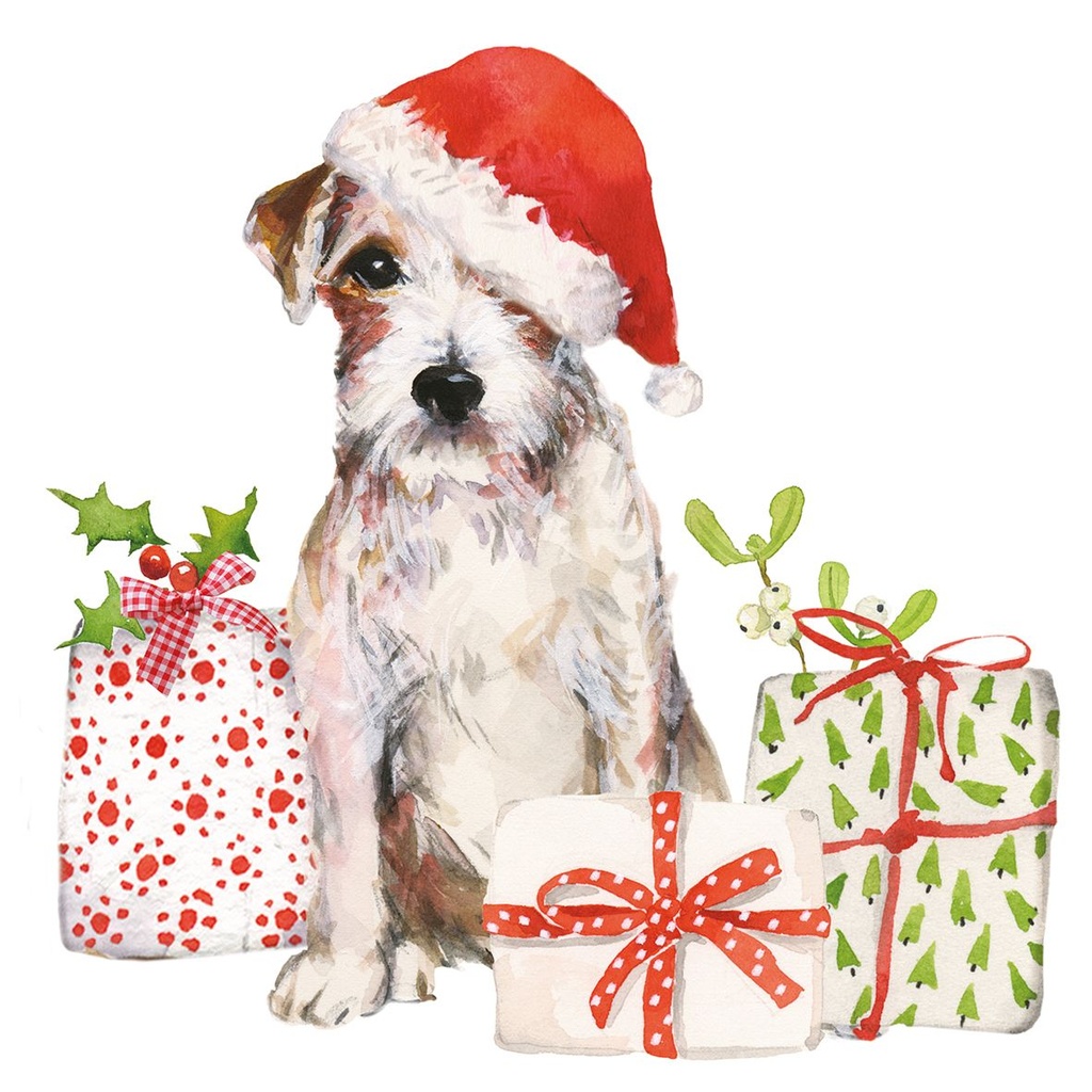 PPD - Christmas Pup Napkin 33x33