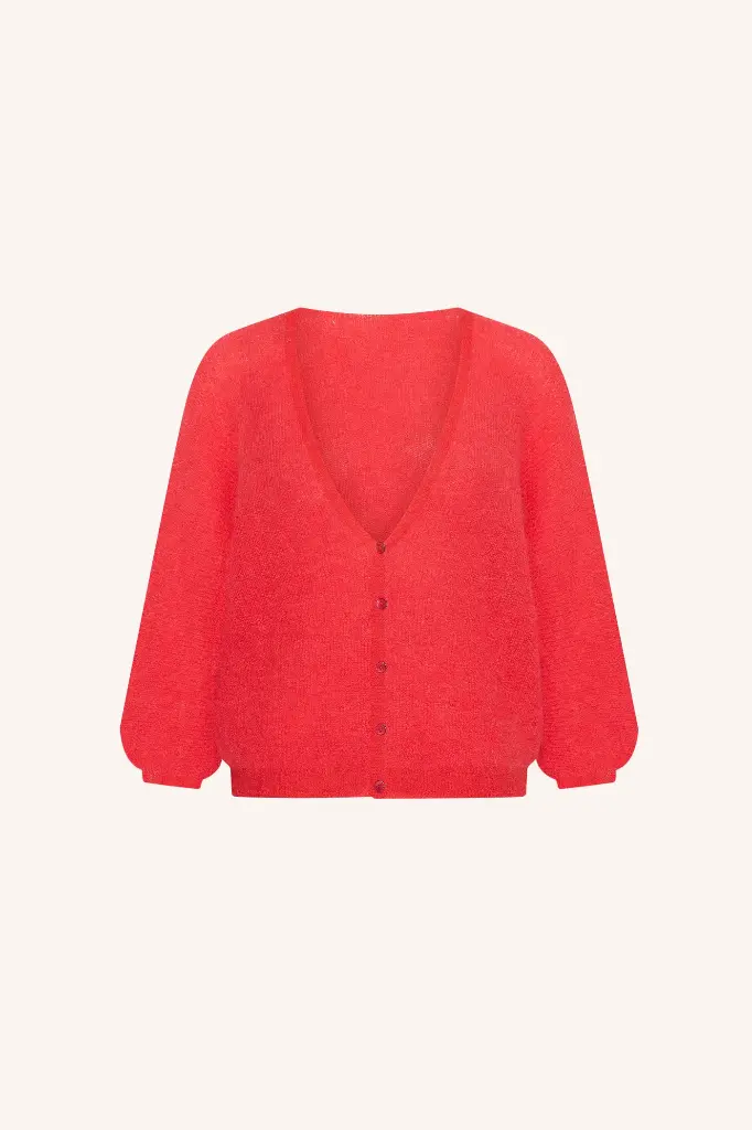 By Bar - Indra Cardigan - 1318 lollipop