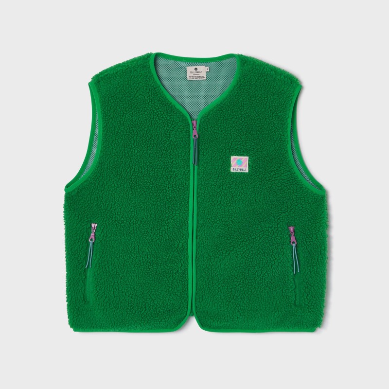 Billybelt - Sherpa Weste ärmellos - Green 2.0