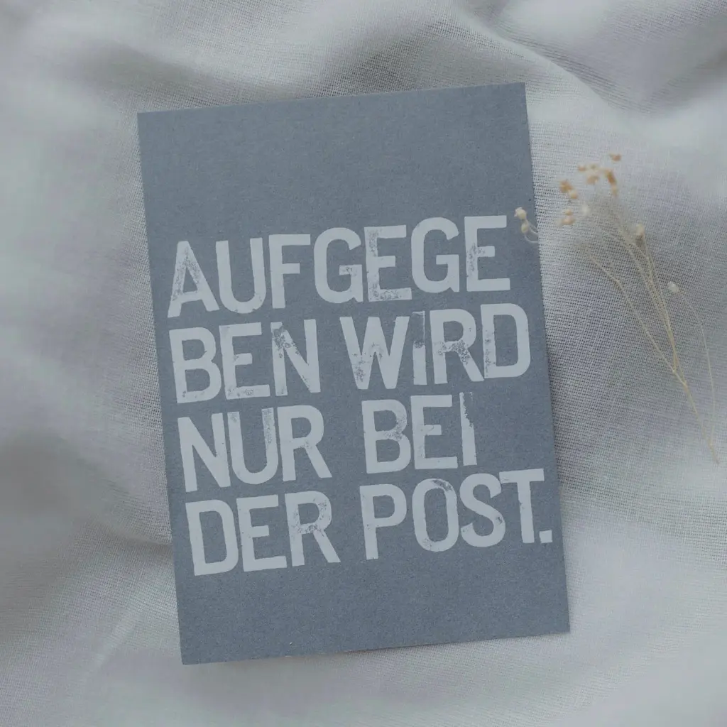Saja - Gestempelte Postkarte - Post