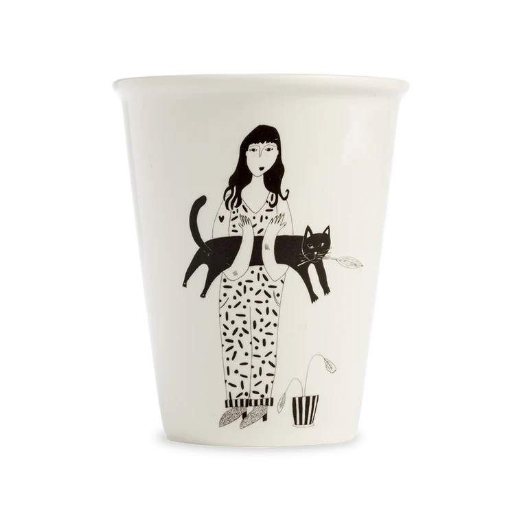 Helen B - Becher *black cat*
