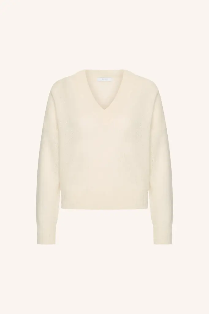 By Bar - Isja Fine Pullover - 010 off white