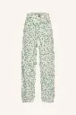 By Bar - Lew Green Cheetah Pants - 462 green cheetah