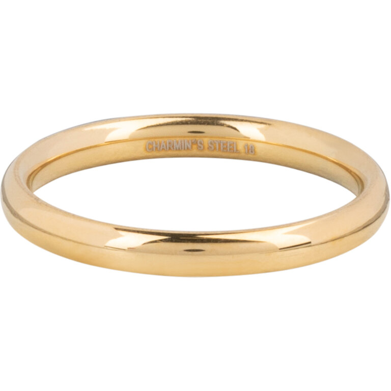 Charmins Ring - R1467 - Ring Gold Round Medium 2,9 MM