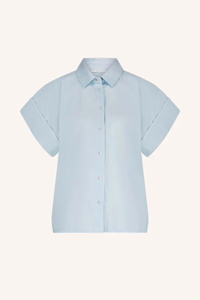 By Bar - Pixie Chambray Blouse - 650 light blue