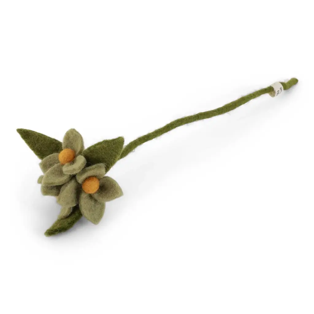 Gry & Sif - Mint Green Flowers on Branch