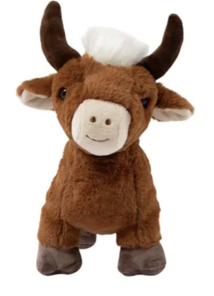 Mars & More - Kuscheltier Kuh GARRY braun 29 cm