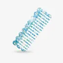 Sasstie - Kamm / Haar Accessoire - The Curved Comb - Ocean