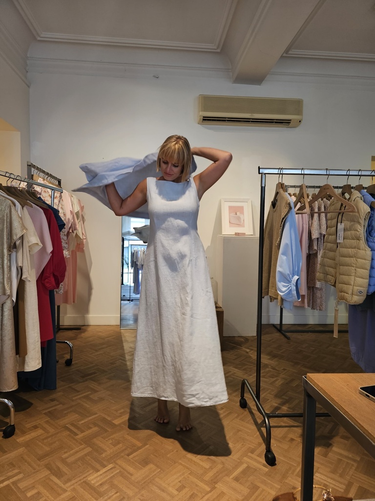 Scapa - Dress SOLEINE - light blue