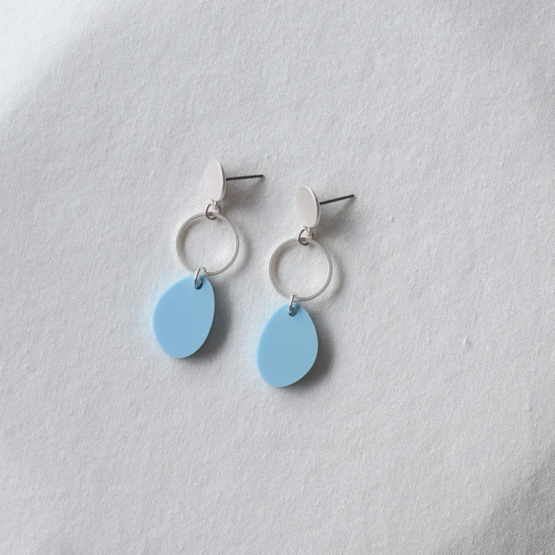 Studio Nok Nok - Ohrringe Mellow Pop Silver 04