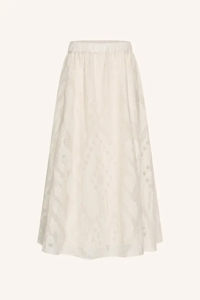 By Bar - Juta Mist Skirt - 017 cream