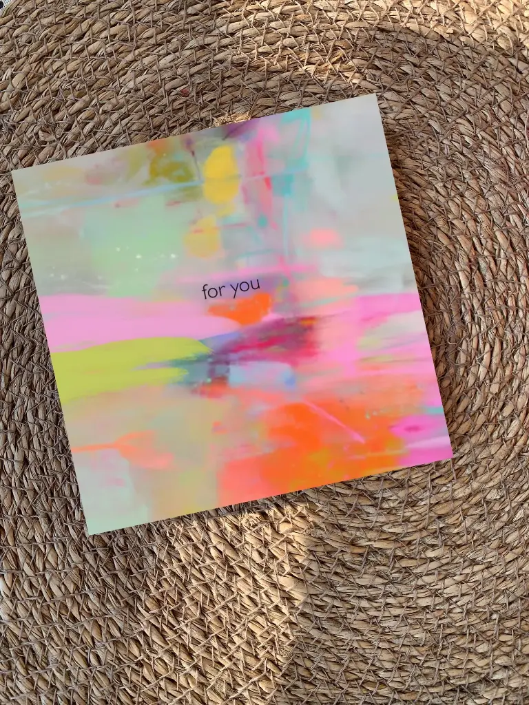 Hej Ibiza - Postkarte - For you (quadratisch)