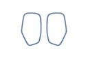 Lisa Kroeber Jewellery Art - Earrings Mix&Match FRAMES (ohne Kreole, nur Rahmen) - Pigeon Blue