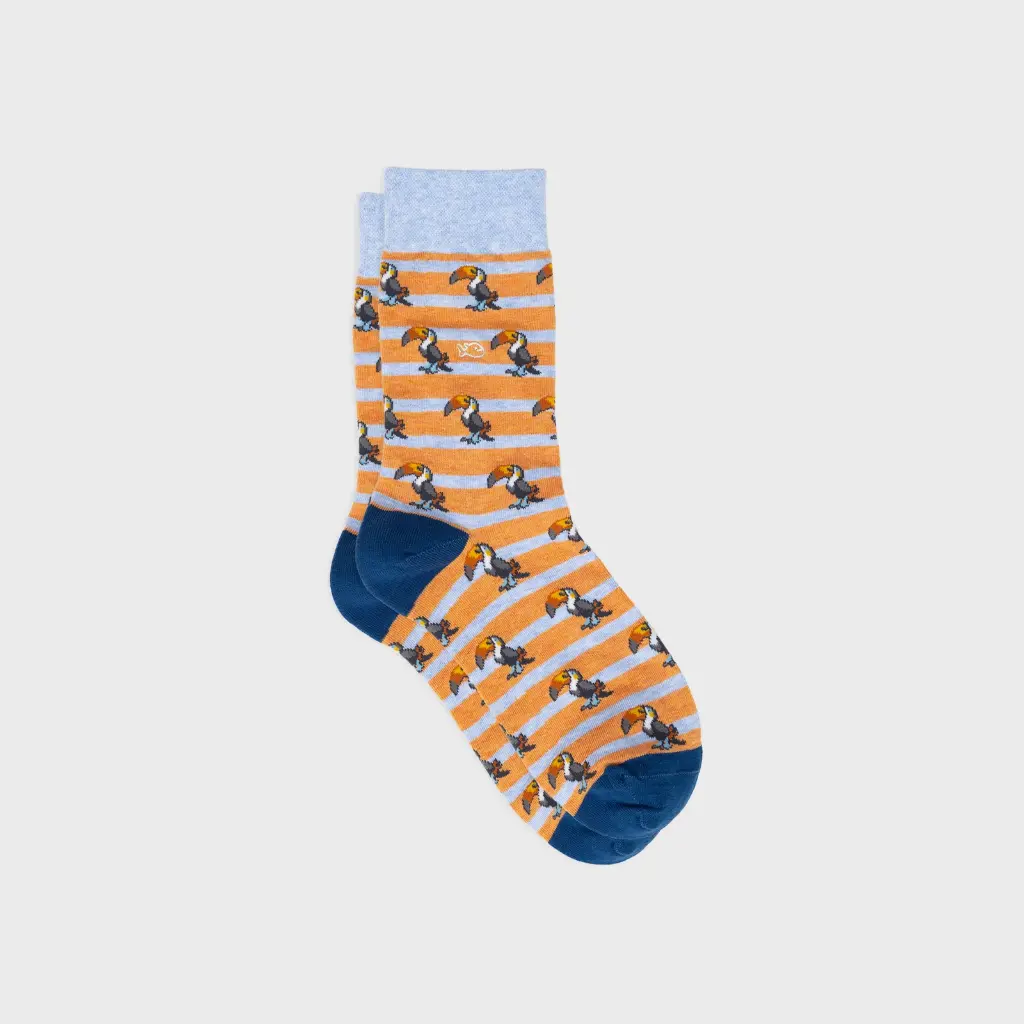 Billybelt - Baumwollsocken Animal TOCO gestreift