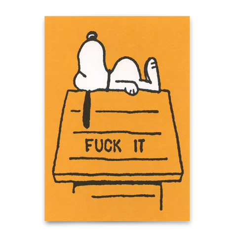 Deli Cards - Postkarte - Fuck it