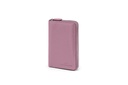 JANNE | mauve | silber | genarbt