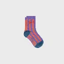 Billybelt - Kindersocken Bio-Baumwolle SUMMER purple coral