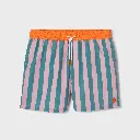 Billybelt - Badehose rosa grün gestreift