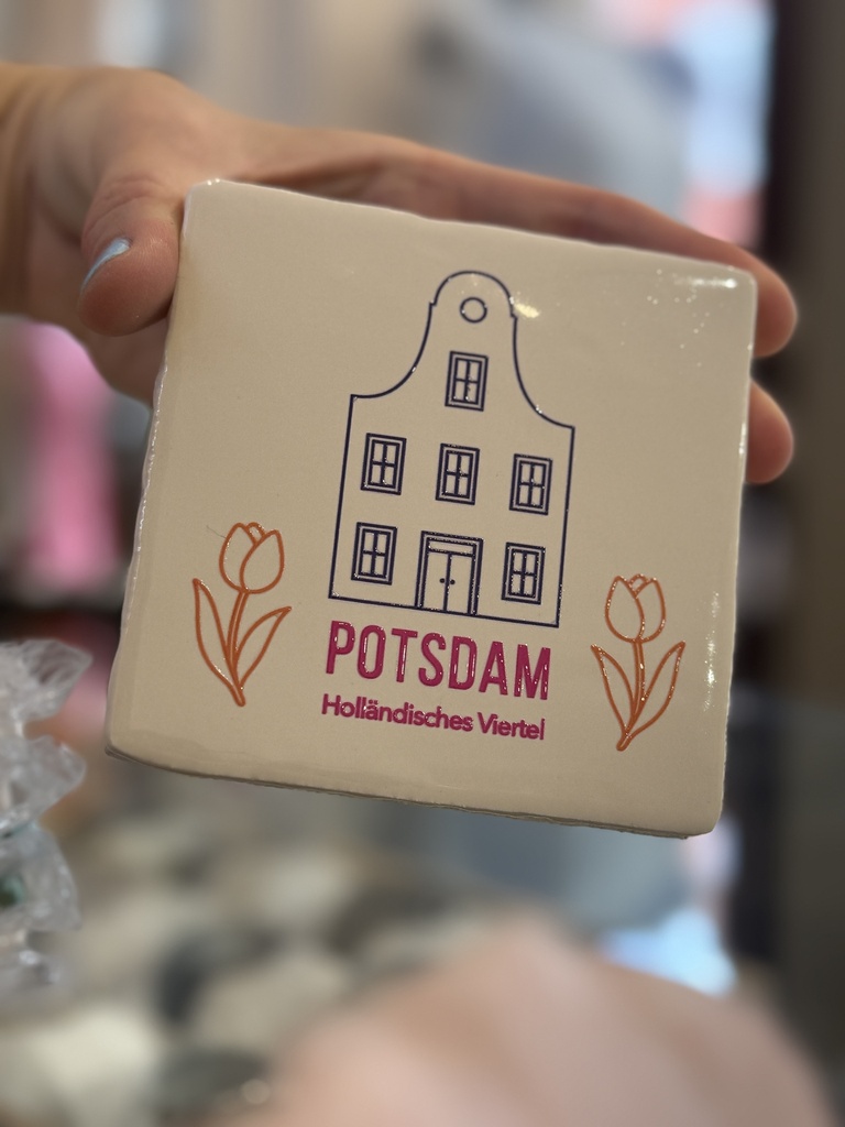 Yett tiles - Fliese/Untersetzer - Potsdam Holländisches Viertel - stilbude