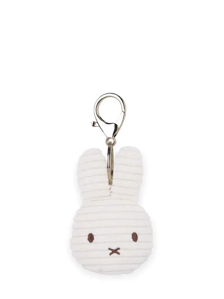 Bon ton toys - Schlüsselanhänger MIFFY Flat Keychain | eco corduroy | offwhite 10cm