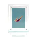 Mea Living - Neon Bilderrahmen Acryl Clear Rainbow 10x15 cm