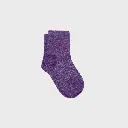 Billybelt - Plain Glitter Socks purple