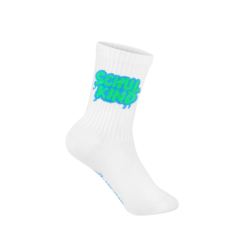 MDMD - Kindersocken Schulkind Graffiti Green