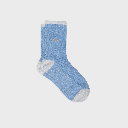 Billybelt - Baumwollsocken Vintage glitter socks - blue white
